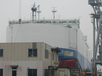 導入事例　15000トン　RORO船　 2006.2引渡し【画像】